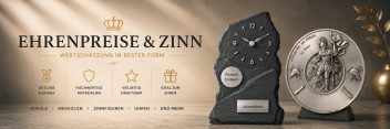 Ehrenpreise | Zinn & Metall | Plaketten