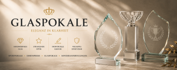 Glaspokale | Glastrophäen 