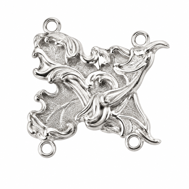 Kettenglied ornamental für Schützenkette – DEUMER versilbert