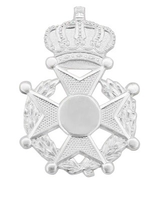Königsorden, versilbert, 04326 mit Scharniernadel