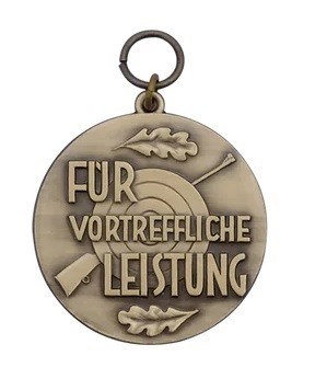 Medaille FÜR VORTREFFLICHE LEISTUNG, 39mm, bronze, 21526-41-39