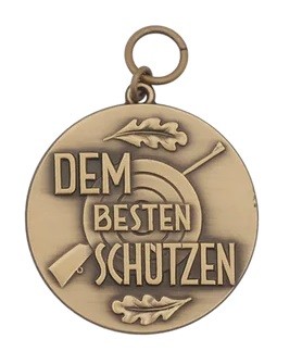 Medaille DEM BESTEN SCHÜTZEN, Ø 39mm, 21736