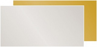 Pokalschild PVC-Gravurschild silber- oder goldfarbig