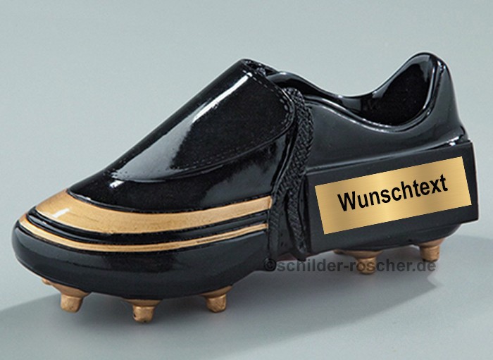 Fußball-Schuh Resin-Figur 38665 / 130 x 55 mm Fußball-Schuh Resin-Figur 38665 / 130 x 55 mm
