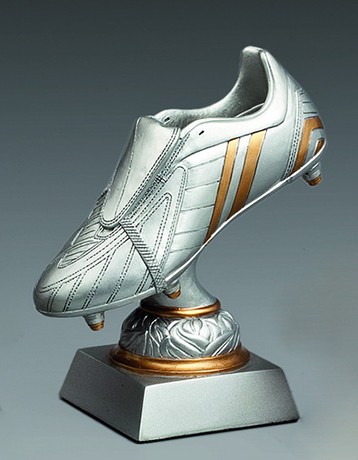Fußball-Pokale / Fußballfiguren / "Schuh" 38699 - H. 170 mm