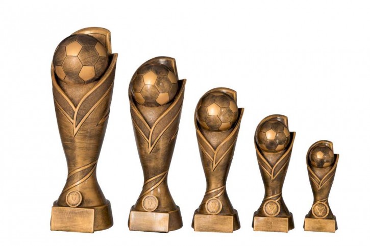 Große Resinfiguren "Soccer Cup" 5er Serie 39394