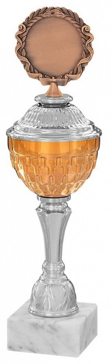 3er Pokal-Serie "EMIL" 41510 gold - silber - bronze 41513 - Höhe: 295 mm (bronze)