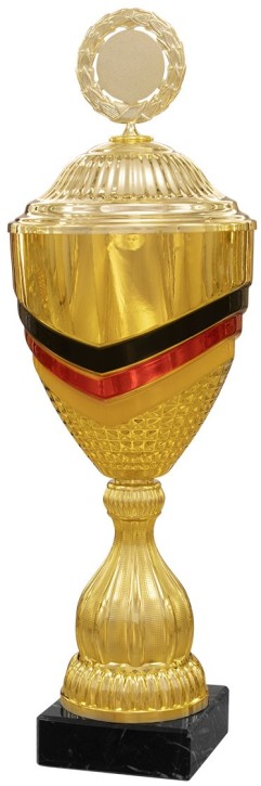 6er Pokalserie "GERMANIA" schwarz-rot-gold 41601 - Höhe: 557 mm