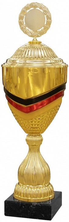 6er Pokalserie "GERMANIA" schwarz-rot-gold 41602 - Höhe: 515 mm