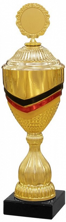 6er Pokalserie "GERMANIA" schwarz-rot-gold 41604 - Höhe: 405 mm