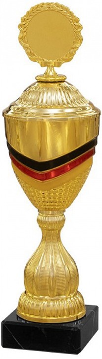 6er Pokalserie "GERMANIA" schwarz-rot-gold 41605 - Höhe: 357 mm