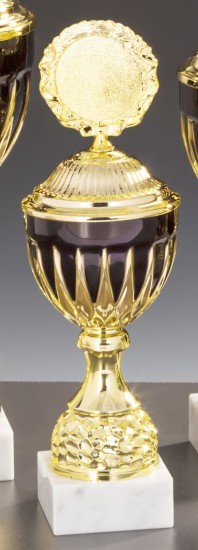 6er Pokalserie "ANDREA" 57520 gold-schwarz Höhe: 285 mm (57524)