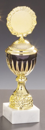 6er Pokalserie "ANDREA" 57520 gold-schwarz Höhe: 247 mm (57526)
