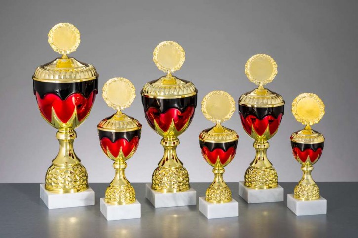 6er Pokalserie "Deutschland" schwarz-rot-gold