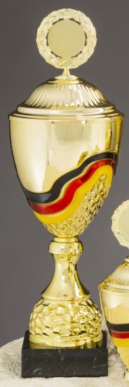 Einzelpokal "GERMANY" schwarz-rot-gold 57832 - Höhe: 498 mm