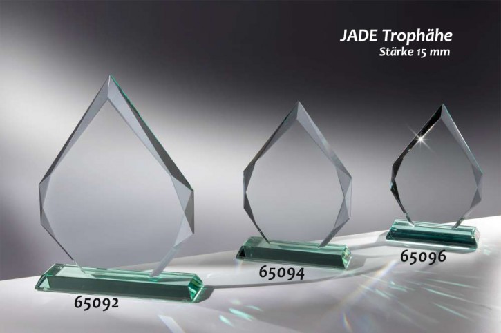 JADE-Glas Trophähe