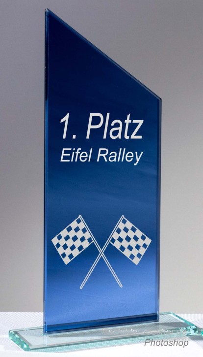 Spiegelglas Trophäe  Top Preis