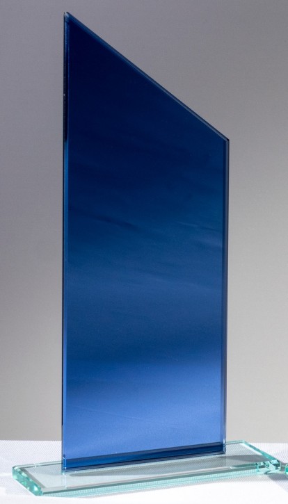 Spiegelglas Trophäe  Top Preis Größe: H. 156 x B.  85 mm  68376