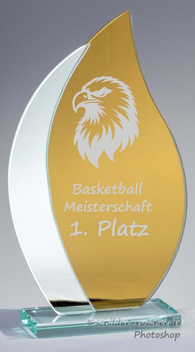 Spiegelglas Trophäe 68380