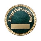 Deumer Schützenabzeichen "Jungschützenkönig" Auflage - ohne Nadel