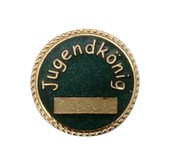 Deumer Schützenabzeichen "Jugendkönig" mit Sicherheitsnadel