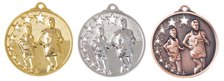 Leichtathletik / Volkslauf Medaillen Ø 50 mm gold, silber oder bronze 9259