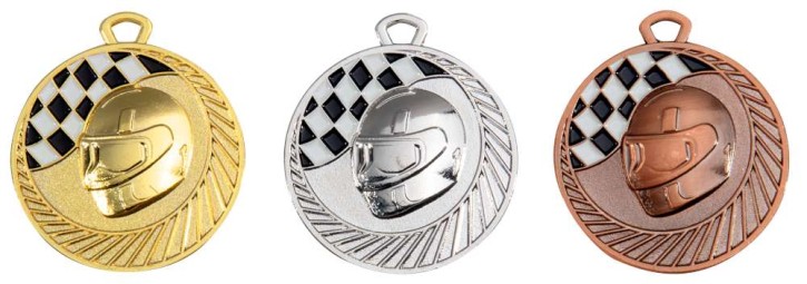 Motorsport Medaillen Ø 50 mm gold, silber oder bronze 9321 Motorsport Medaillen Ø 50 mm gold, silber oder bronze 9321