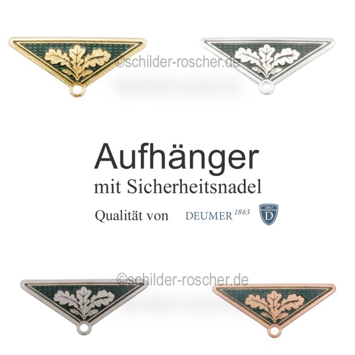 Befestigung / Aufhänger für Orden und Medaillen,  mit Scharniernadel 26074