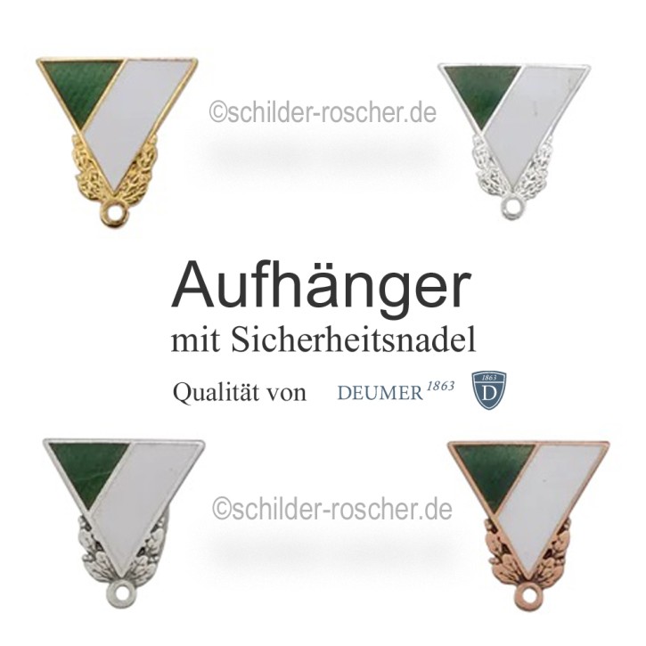 Aufhänger / Befestigung für Orden und Medaillen, mit Sicherhreitsnadel 60435