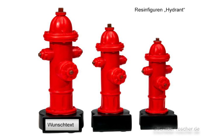Feuerwehr Ehrenpreis „Hydrant“ inkl. Gravur