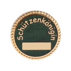 Deumer Schützenabzeichen "Schützenkönigin" mit langer Nadel