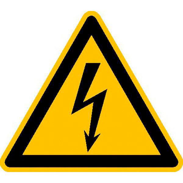 Warnschild "Warnung vor elektrischer Spannung"