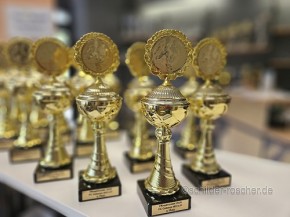 3erPokal Serie "Carry" in klassischem gold