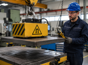 Warnschild „Warnung vor magnetischem Feld" – ISO 7010 W006