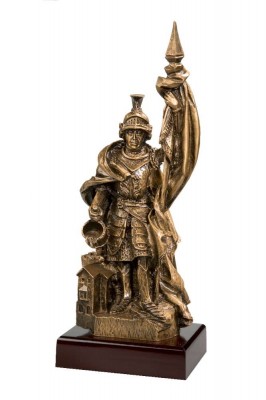 Resinfigur „St. Florian“ Feuerwehr inkl. Gravur