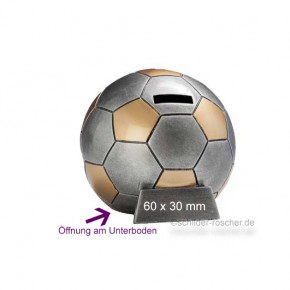 Resin Fußballspardose 39374 inkl. Gravur Resin Fußballspardose 39374 inkl. Gravur
