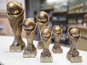 Große Resinfiguren "Soccer Cup" 5er Serie 39394