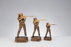 Resinfigur "Schütze Damen" Schießsport 39667
