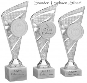 3er Pokalserie "Ständer-Trophäen" in GOLD 58880 3er Serie (gold)