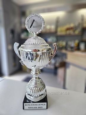 "Lorena" 59206 silber mit Henkel Einzelpokal Höhe 340 mm