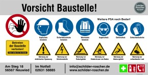 Bauzaunbanner individuell nach Kundenwunsch