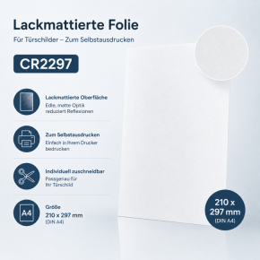 DIN A 4 lackmattiert / 10 Seiten