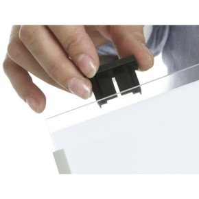 Türschild INFO SIGN DIN A5 hoch – Aluminium mit Acrylglas | AL5516