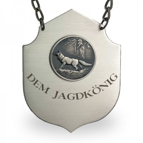 Jagdkette "Dem Jagdkönig" 54993 BRONZE / Fuchs